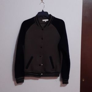 unisex "varsity-style" sweater